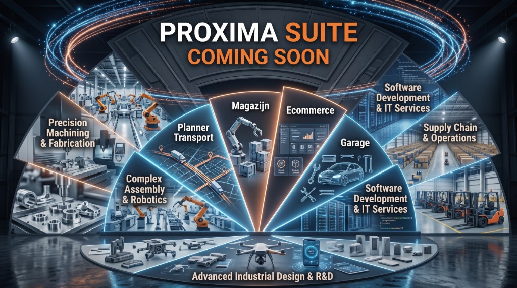 Proxima Suite Coming Soon Architecture & Modules